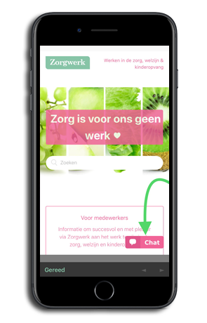 Zorgwerk chat Zorgwerk chat